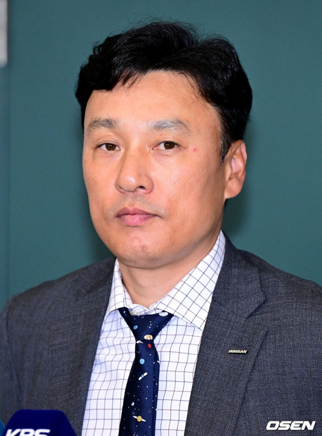 이승엽 두산 감독.