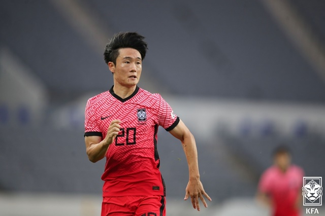 엄원상. /사진=대한축구협회 제공