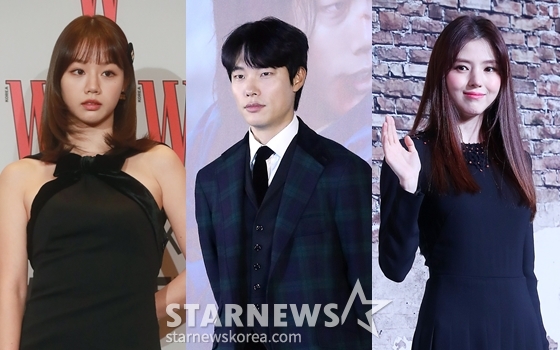 혜리, 류준열, 한소희/사진=스타뉴스