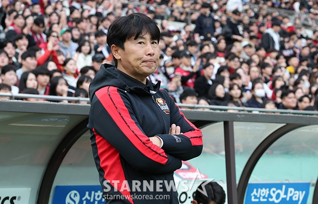 김기동 감독. /사진=김진경 대기자