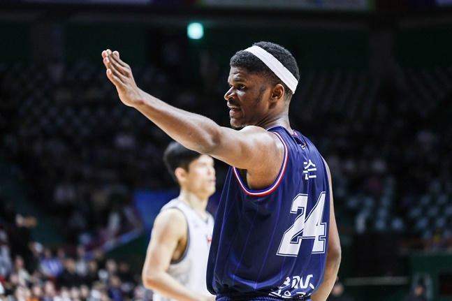 KCC 알리제 존슨. /사진=KBL