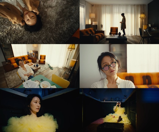 배우 김소진/사진=옥상달빛 '다이빙' 뮤직비디오 캡처