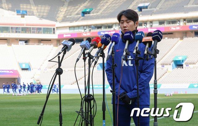 입장을 밝히는 이강인. /사진=뉴스1 제공