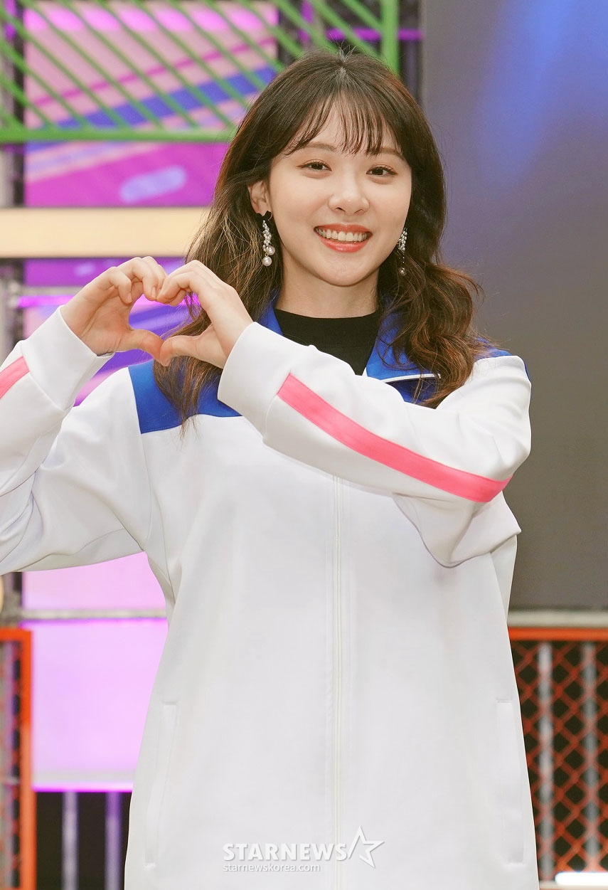 김민아가 22일 온라인으로 진행된 MBN '국대는 국대다' 기자간담회에 참석해 포즈를 취하고 있다. 2022.04.22 <사진=MBN>