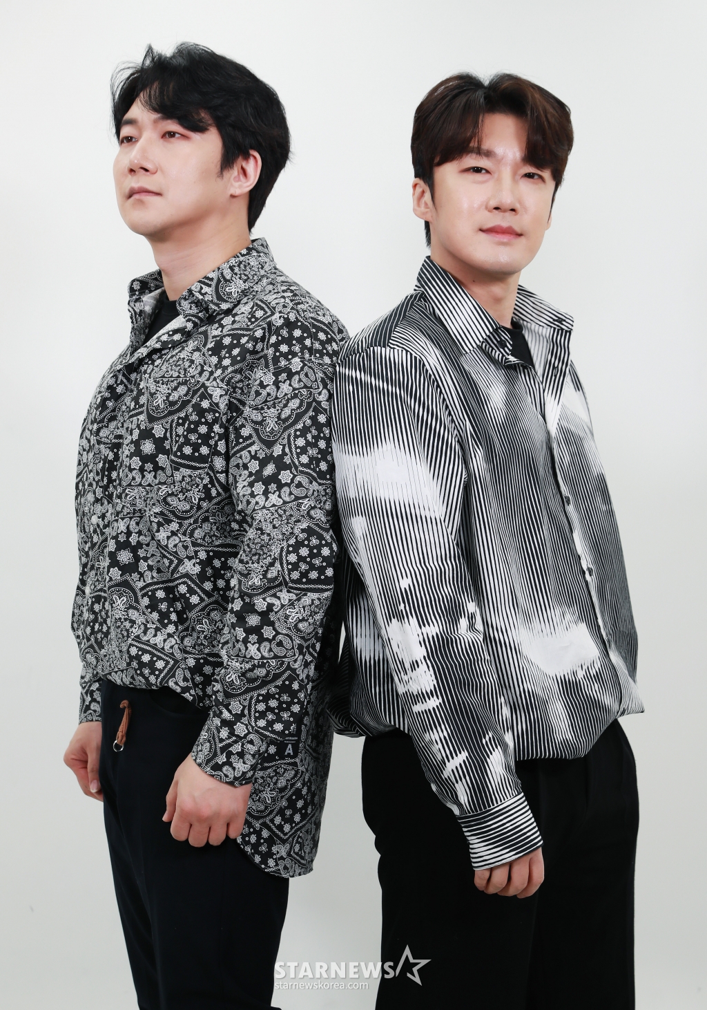 투 로맨스 보이킴(왼쪽)과 김병수 인터뷰 /사진=이동훈 기자