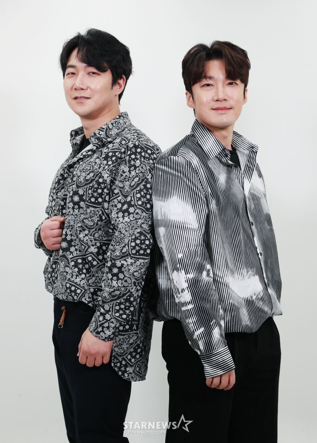 투 로맨스 보이킴(왼쪽)과 김병수 인터뷰 /사진=이동훈 기자