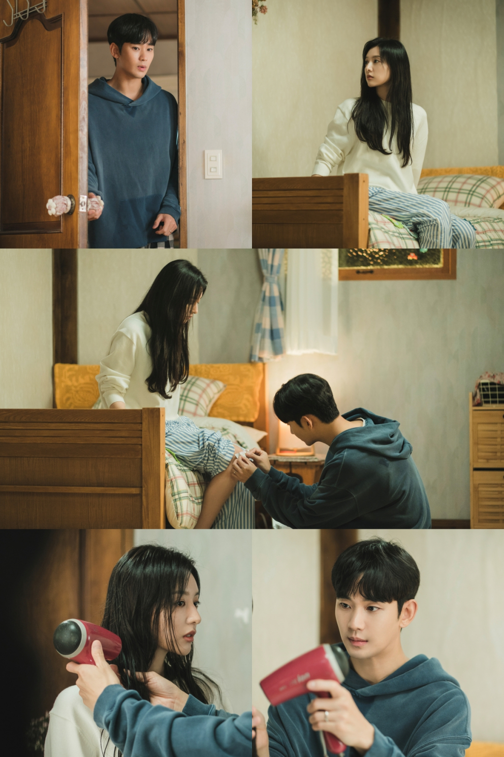 김수현 김지원 / 사진=tvN 눈물의 여왕