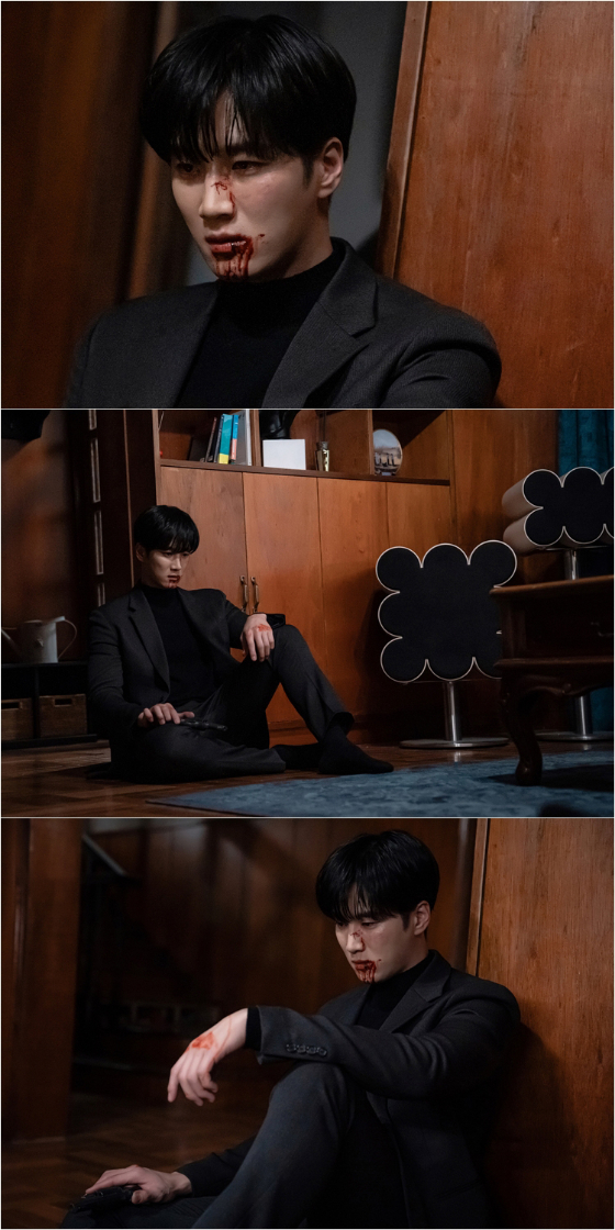 SBS 금토드라마 '재벌X형사'의 안보현./사진제공=SBS 금토드라마 '재벌X형사'
