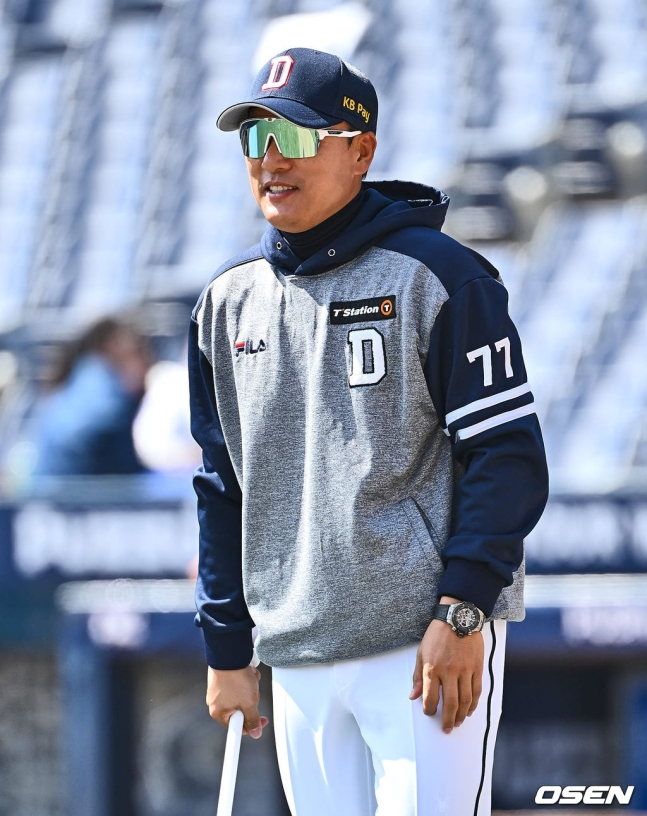 두산 이승엽 감독.