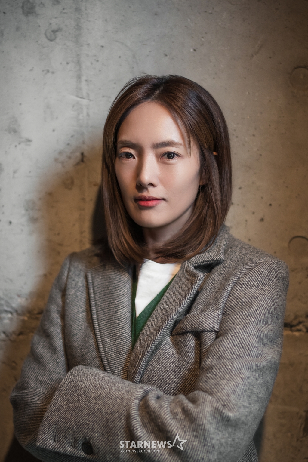티빙 드라마 '피라미드 게임'의 박소연 감독이 25일 진행된 라운드 인터뷰를 위해 포즈를 취하고 있다. /사진제공=티빙 2024.03.25 /사진=이동훈