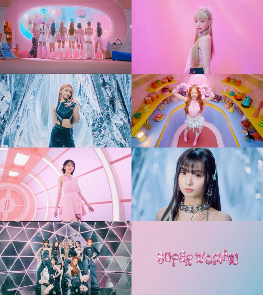 /사진=유니스 '슈퍼우먼(SUPERWOMAN)' 뮤직비디오