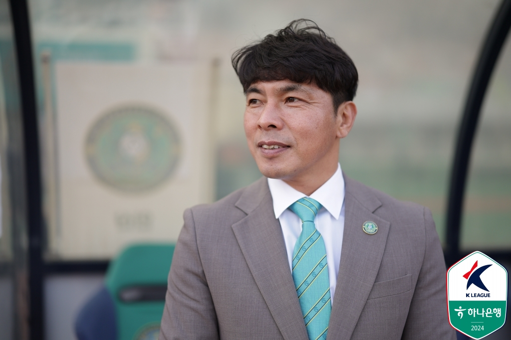 임관식 안산 그리너스 감독. /사진제공=한국프로축구연맹