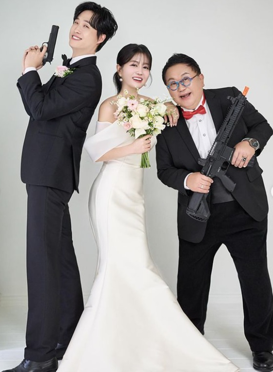 원혁, 이수민, 이용식/사진=이수민
