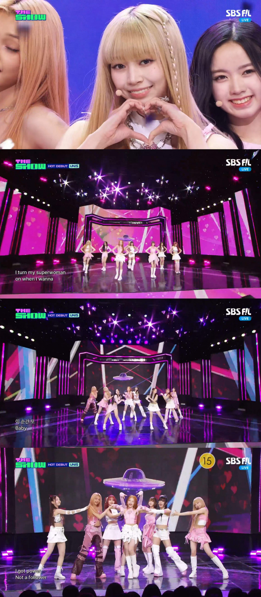/사진=SBS M, SBS FiL '더쇼'