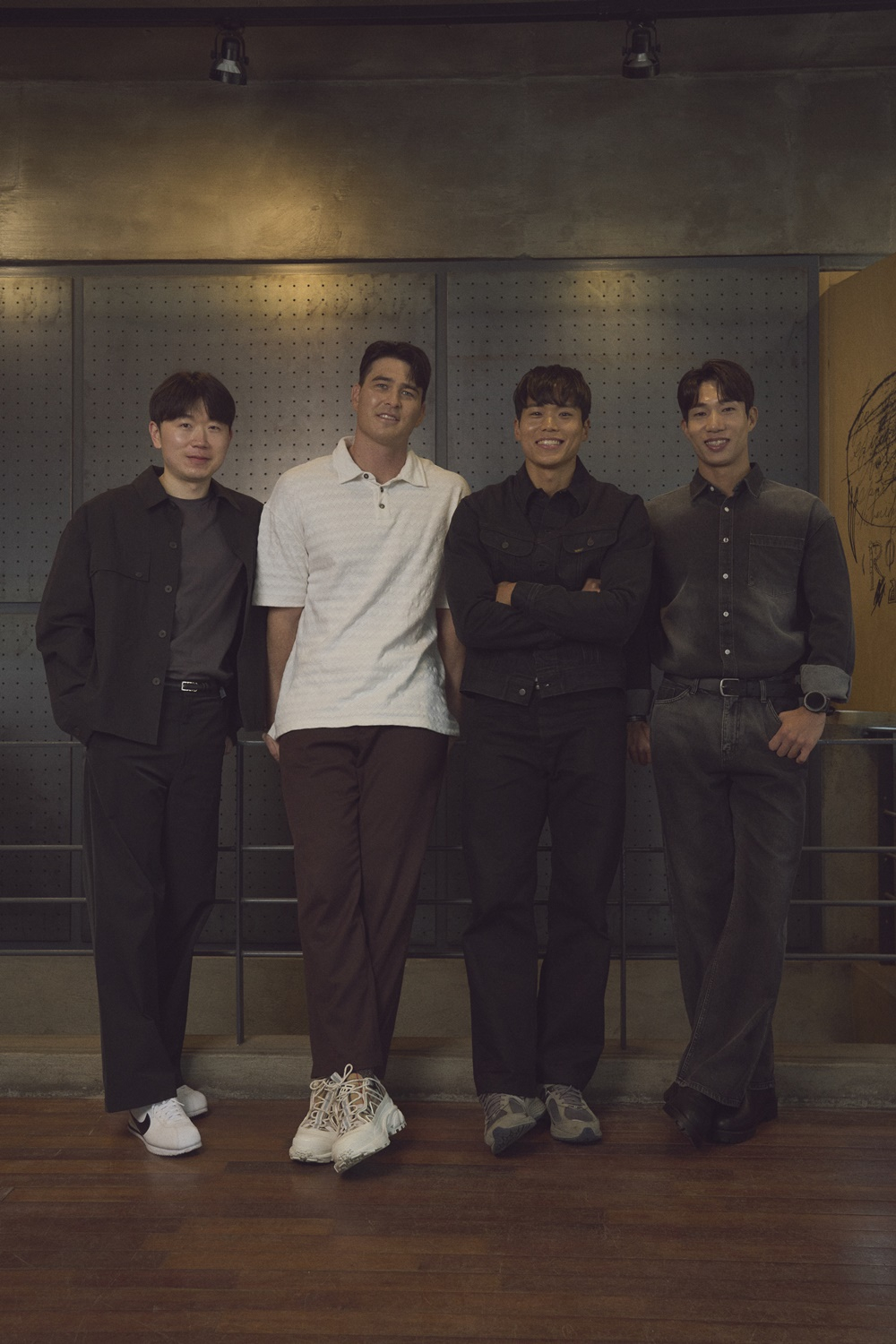 장호기PD, 안드레진, 아모띠, 홍범석 /사진=넷플릭스