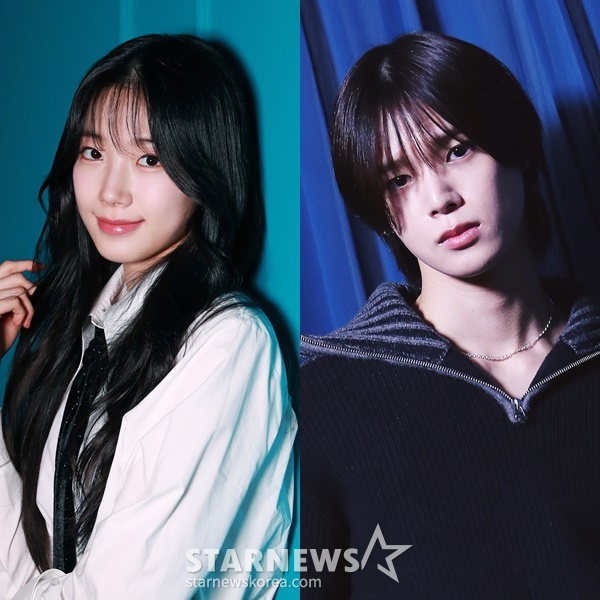 르세라핌 카즈하, 앤팀 케이 /사진=스타뉴스