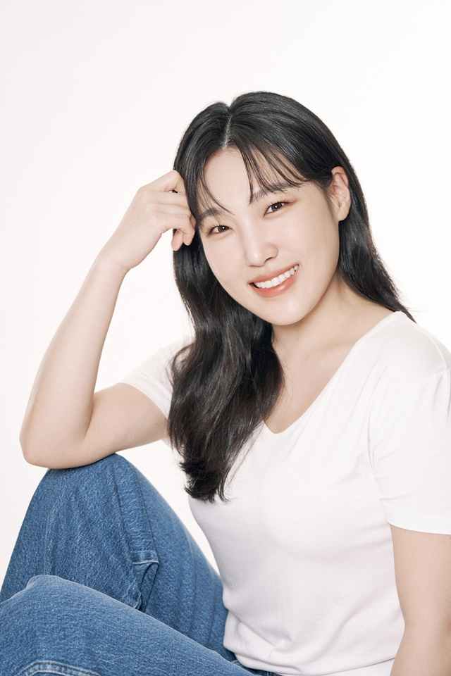 코미디언 이은지. /사진=인천유나이티드 제공