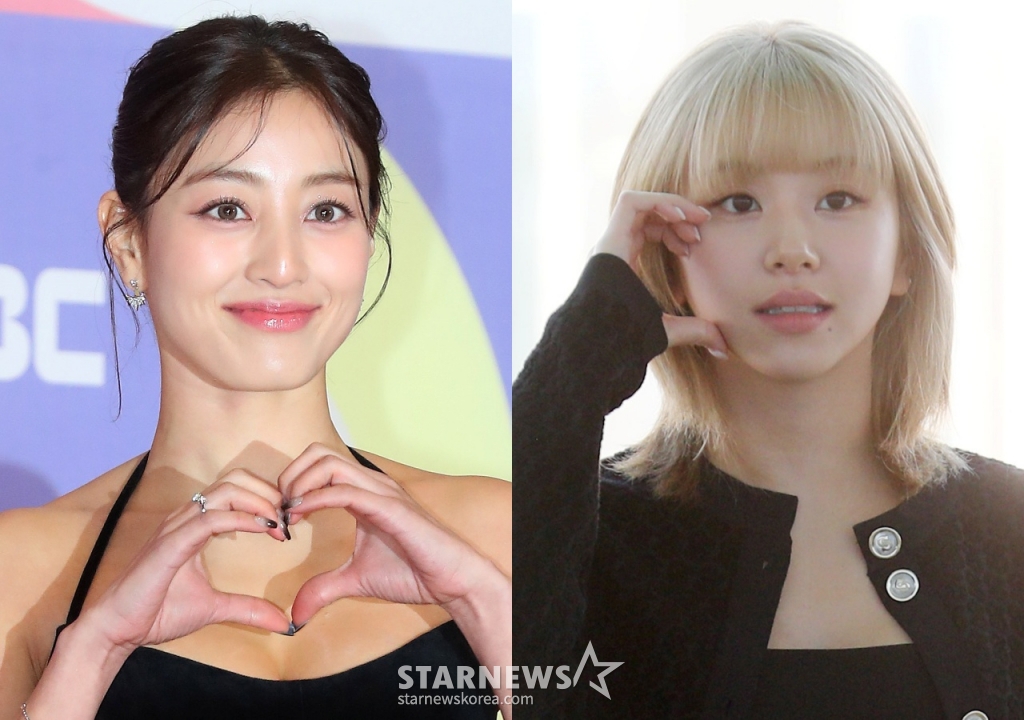 트와이스 지효, 채영 /사진=스타뉴스