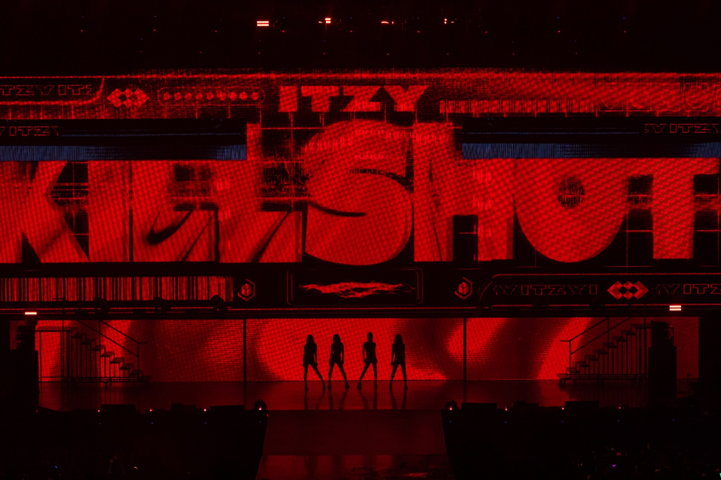ITZY 월드투어 싱가포르 공연 이미지/사진제공=JYP엔터테인먼트