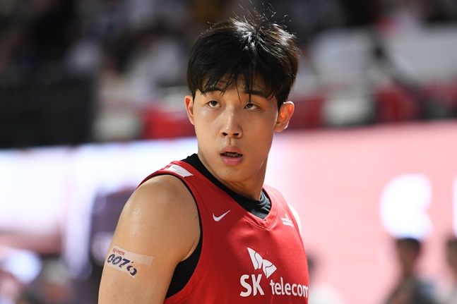 SK 오재현. /사진=KBL