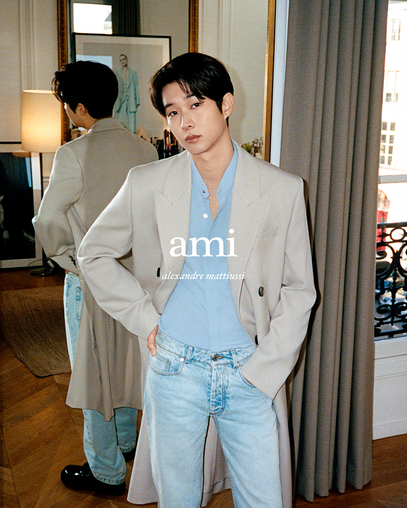 아미, 최우식과 24SS 캠페인 진행 /사진제공=삼성물산패션