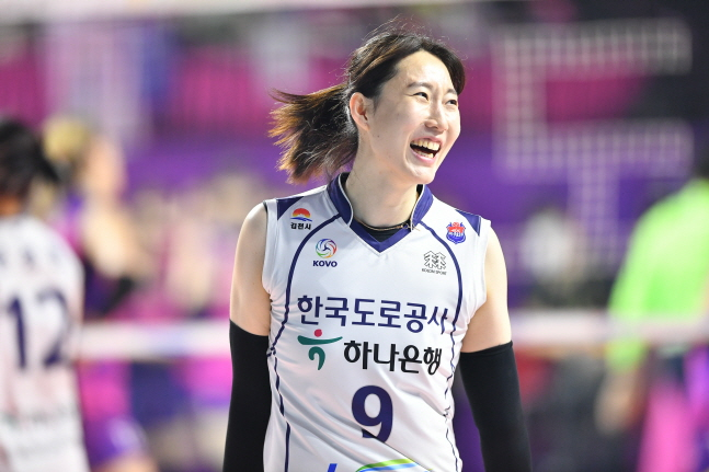 지난 시즌 한국도로공사의 우승을 이끌었던 박정아(페퍼저축은행). /사진=KOVO