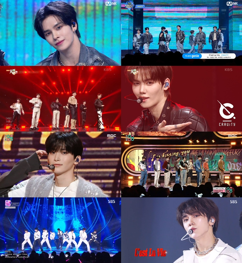 /사진=Mnet '엠카운트다운', KBS 2TV '뮤직뱅크', MBC '쇼! 음악중심', SBS '인기가요'