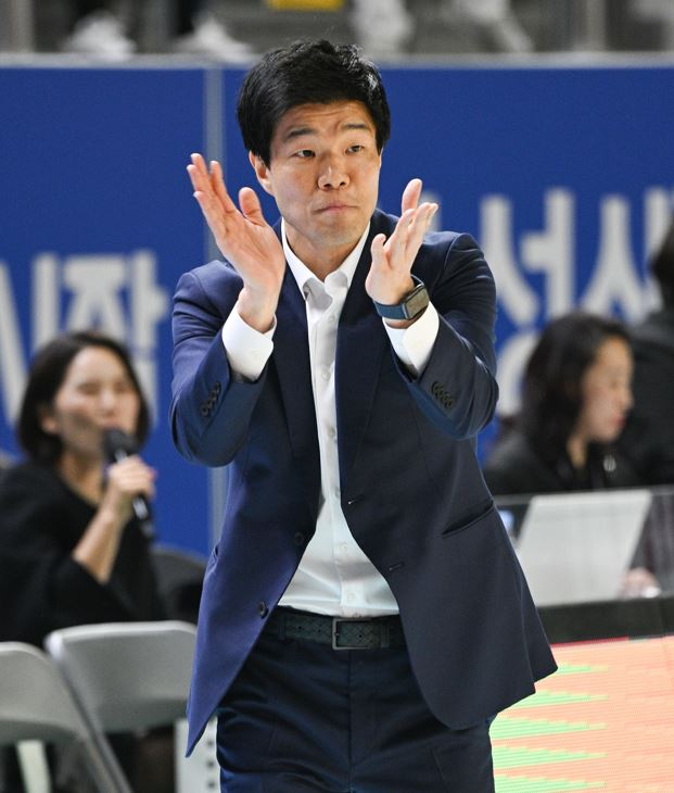 하상윤 신임 삼성생명 감독. /사진=삼성생명 농구단 제공