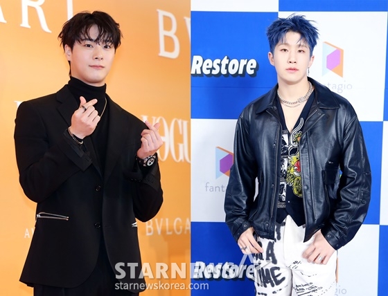 고 문빈, 진진 /사진=스타뉴스, 판타지오