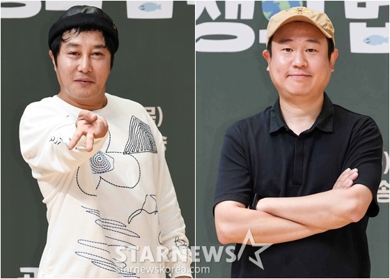 김병만(왼쪽), '정글의 법칙' 연출한 김진호 PD/사진=스타뉴스