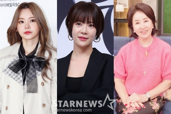 서유리, 황정음, 선우은슥 /사진=스타뉴스, 스타잇엔터테인먼트