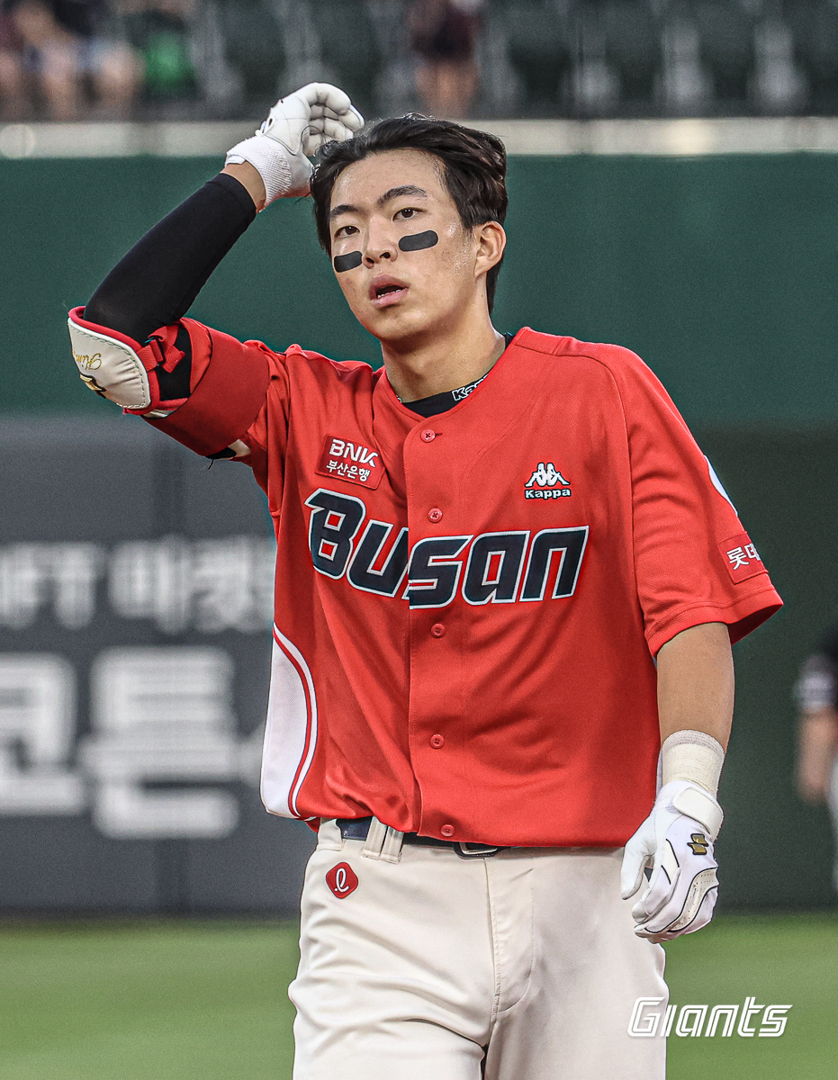 롯데 김민석. /사진=롯데 자이언츠 제공