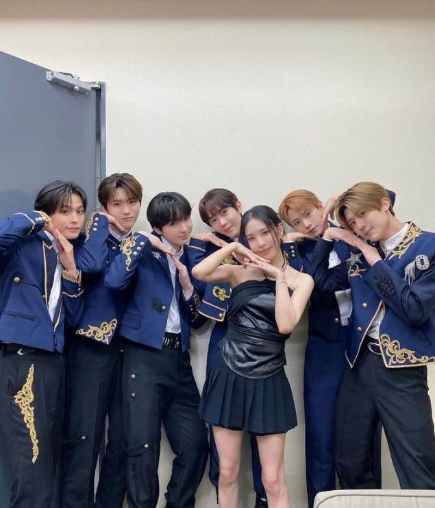 NCT WISH와 보아 /사진=SM TOWN SNS