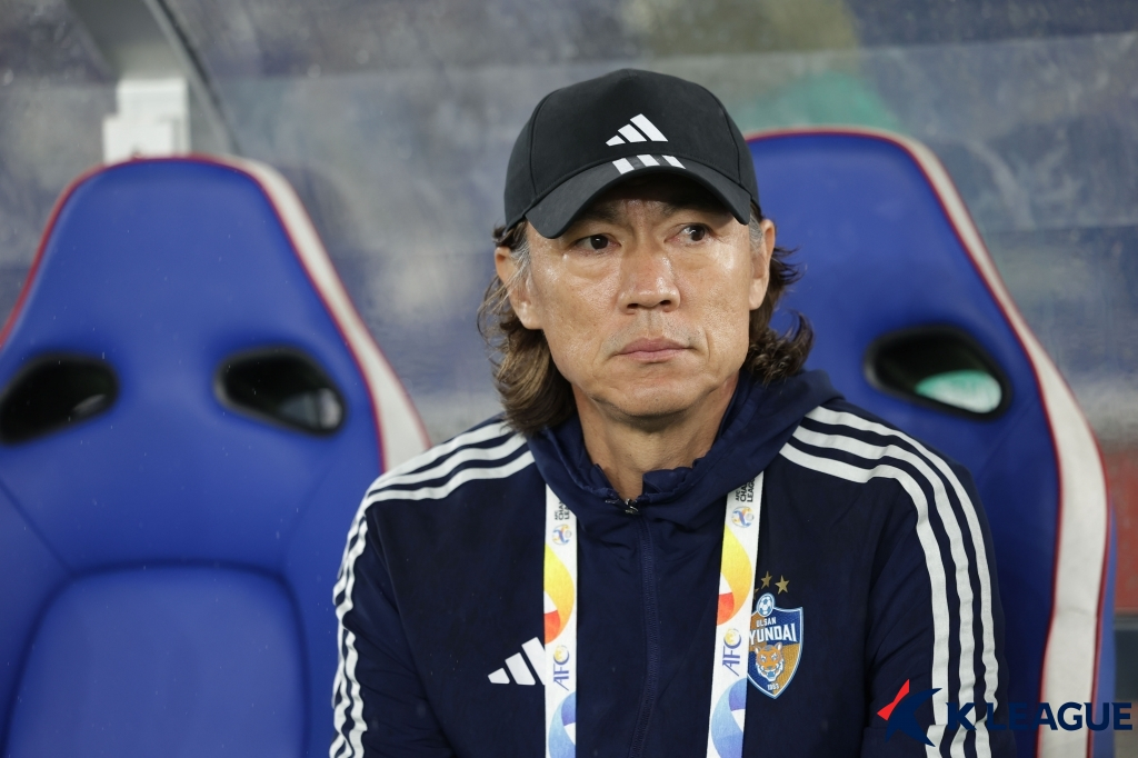 홍명보 울산 감독. /사진제공=한국프로축구연맹