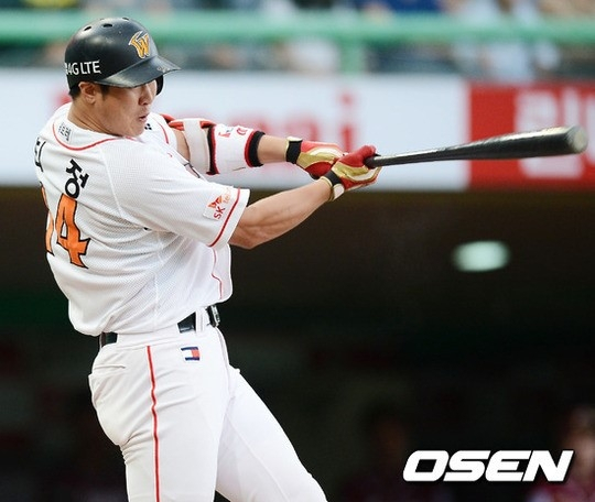 2012년 SK 와이번스 시절의 최정.