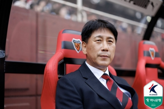 박태하 포항스틸러스 감독. /사진=한국프로축구연맹