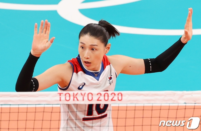 2020 도쿄 올림픽에서 4강 신화를 이끈 뒤 대표팀에서 은퇴한 김연경. /사진=뉴스1