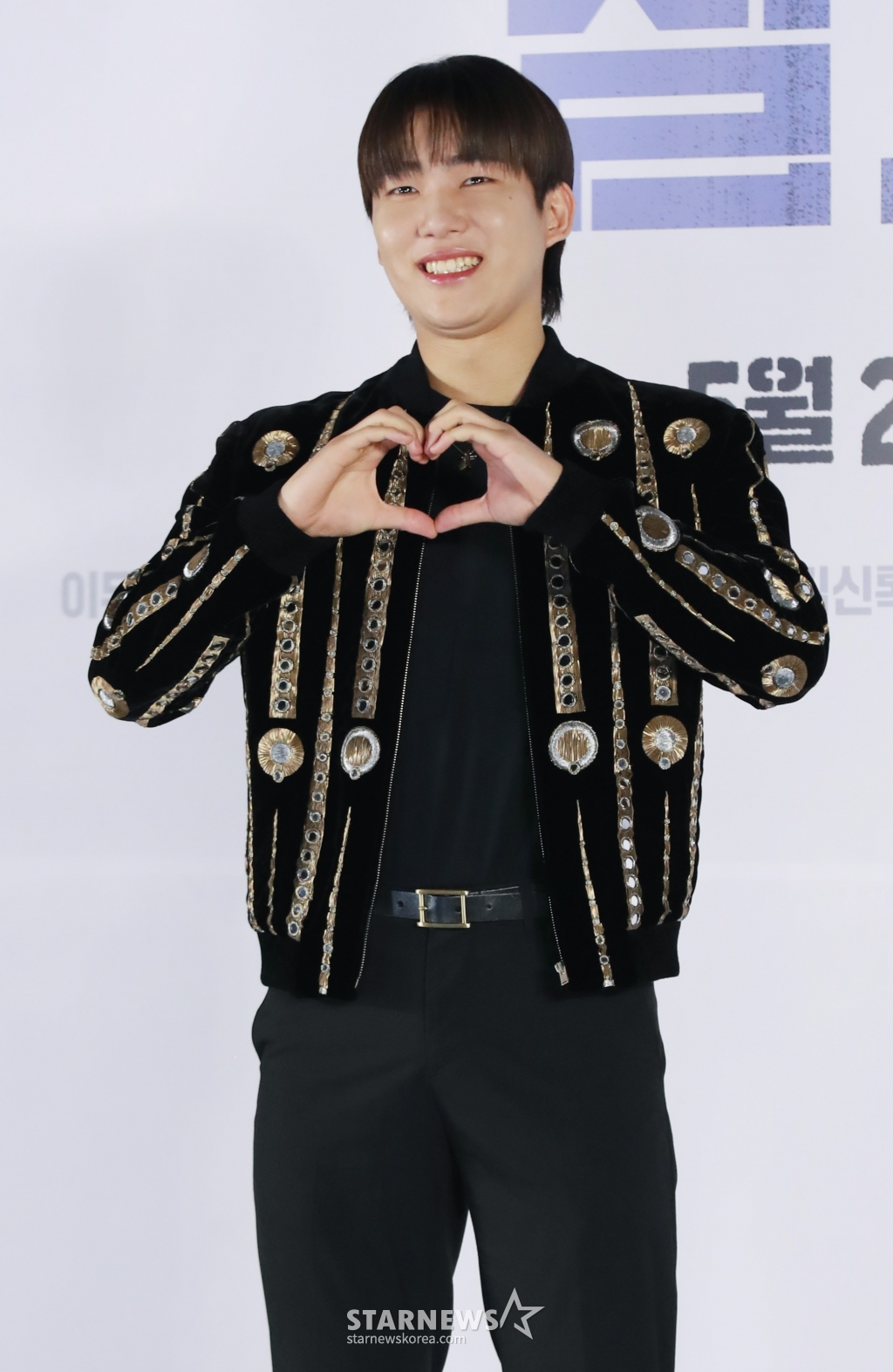 배우 탕준상이 29일 오전 서울 CGV용산아이파크몰에서 진행된 영화 '설계자'(감독 이요섭) 제작발표회에 참석해 포즈를 취하고 있다. 의뢰받은 청부 살인을 완벽한 사고사로 조작하는 설계자 ‘영일’(강동원)이 예기치 못한 사건에 휘말리며 벌어지는 이야기를 그린 영화 '설계자'는 내달 29일 개봉한다. /2024.04.29 /사진=이동훈