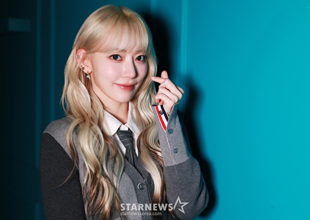 2024.03.26 걸그룹 르세라핌 AAA 인터뷰 - 사쿠라 /사진=이동훈
