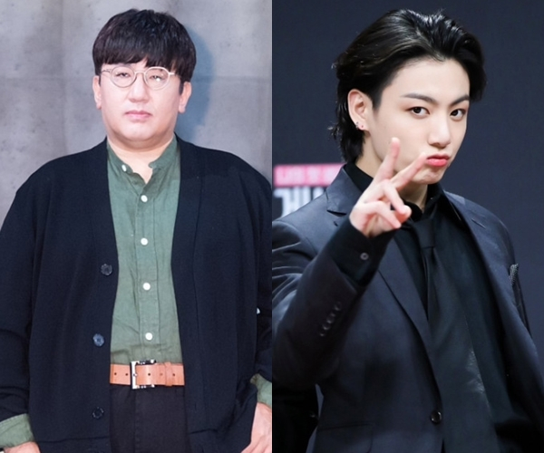 방시혁 하이브 의장, BTS 정국 /사진=CJ ENM