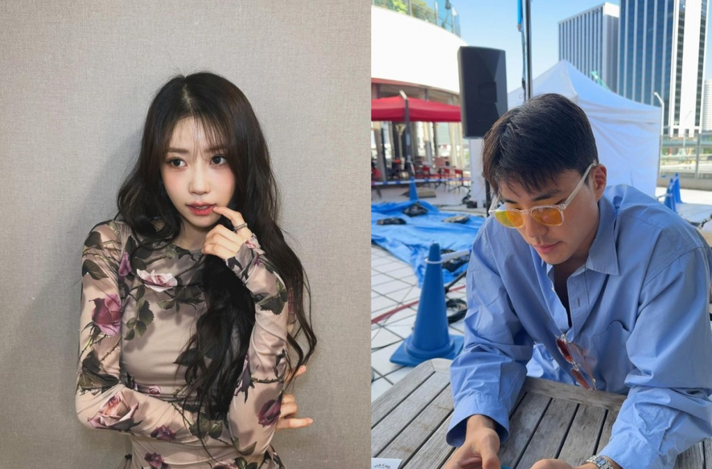 가수 미주, 축구선수 송범근 /사진=인스타그램
