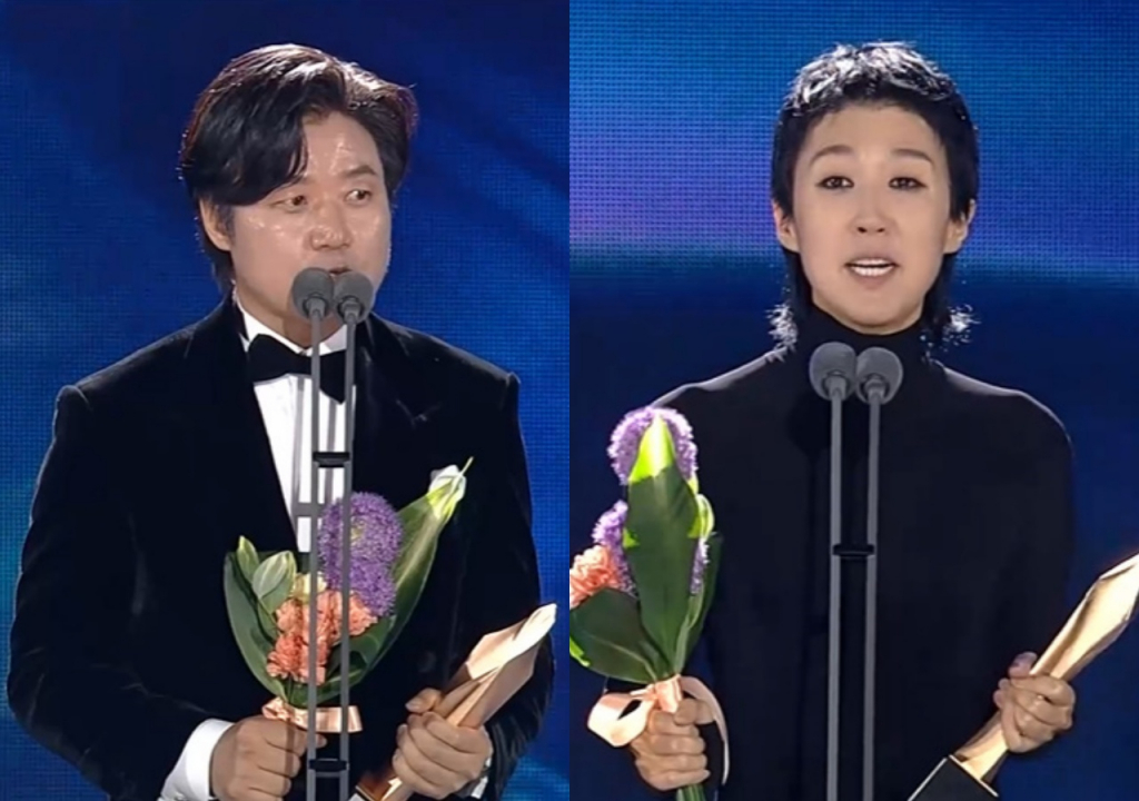 나영석 PD, 홍진경 /사진=JTBC '제60회 백상예술대상'