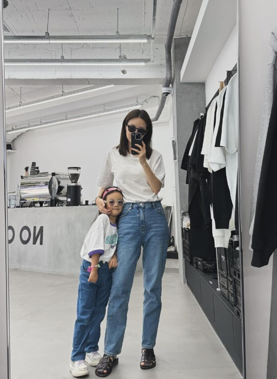 김소영과 그의 딸/사진=김소영