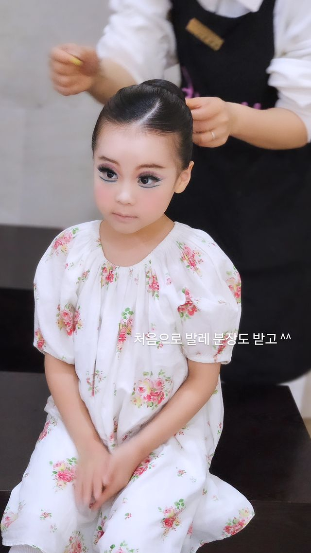 백종원과 소유진의 딸/사진=소유진