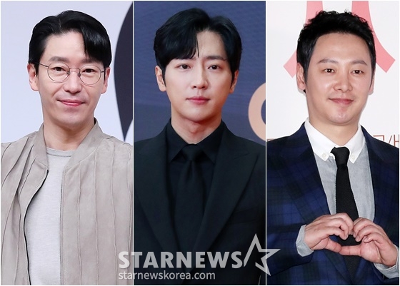 엄기준(왼쪽부터), 이상엽, 김동욱/사진=스타뉴스