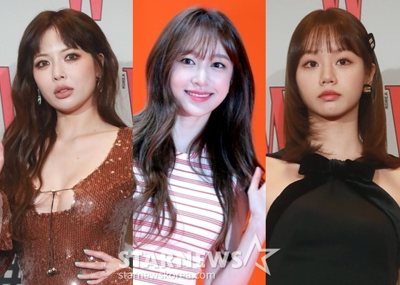 왼쪽부터 현아, 하니, 혜리 /사진=스타뉴스