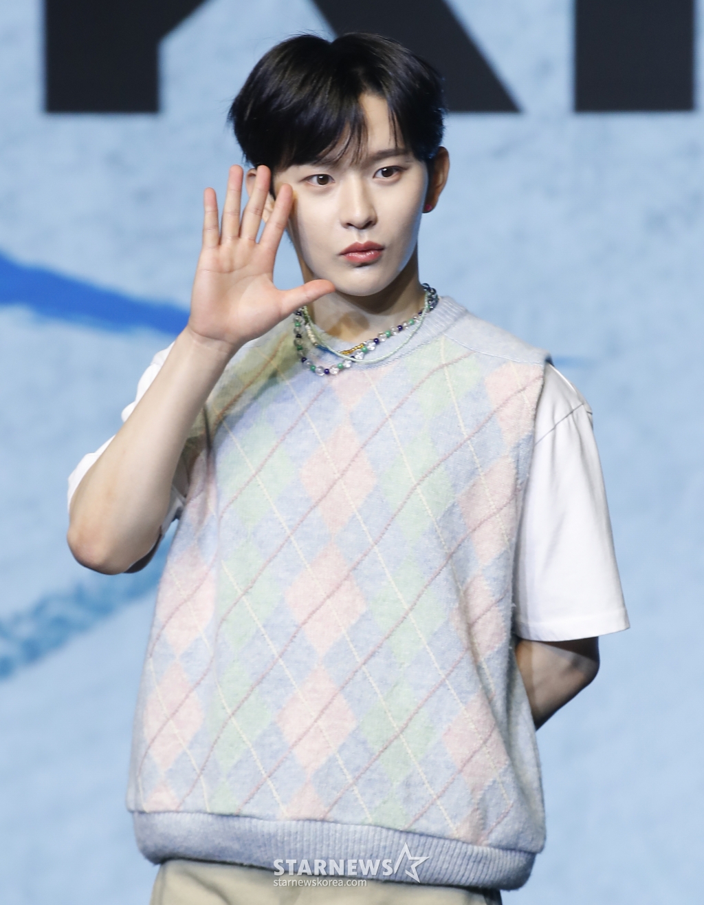 (서울=뉴스1) 권현진 기자 = 그룹 휘브(WHIB)의 하승이 14일 서울 강남구 일지아트홀에서 열린 두 번째 싱글 '이터널 유스: 킥 잇(ETERNAL YOUTH : KICK IT)' 발매 쇼케이스에서 포즈를 취하고 있다. 2024.5.14/뉴스1 Copyright (C) 뉴스1. All rights reserved. 무단 전재 및 재배포, AI학습 이용 금지. /사진=(서울=뉴스1) 권현진 기자