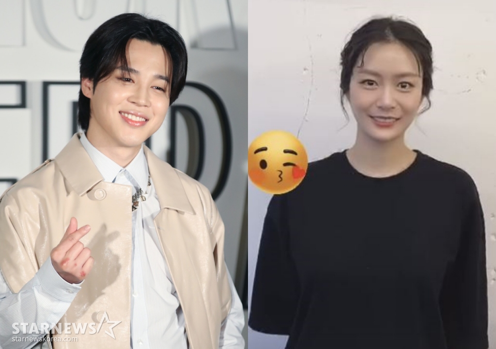 방탄소년단 지민, 송다은 /사진=스타뉴스, 송다은 SNS