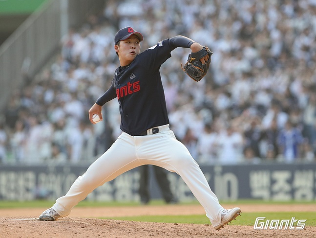 롯데 이민석. /사진=롯데 자이언츠 제공