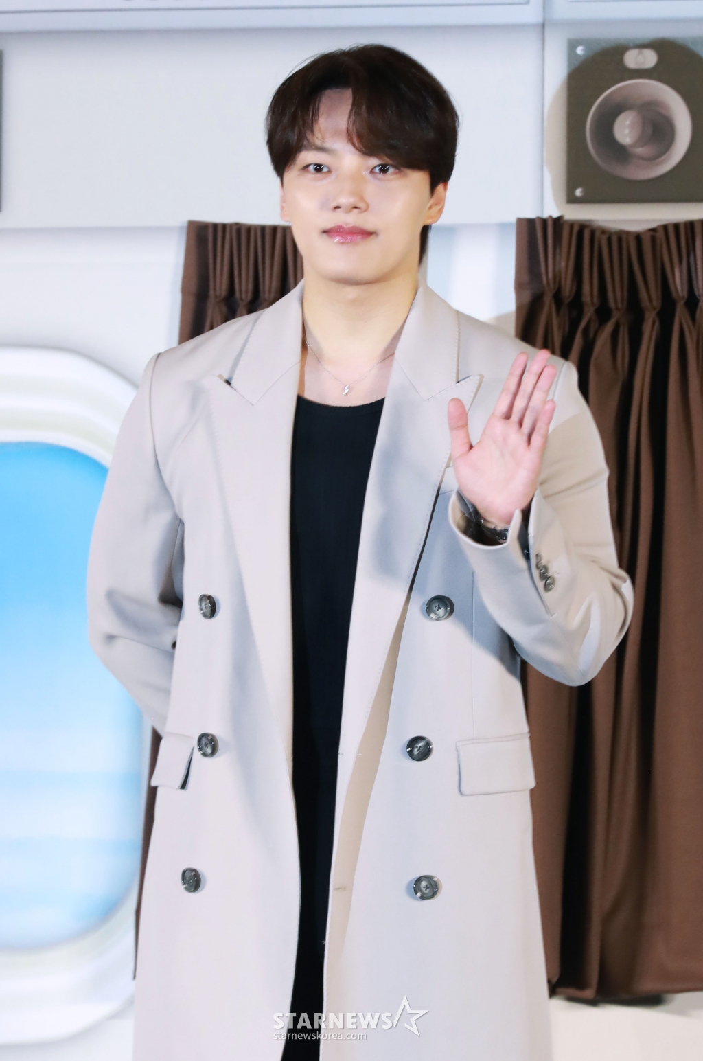 배우 여진구가 22일 오전 서울 CGV용산아이파크몰에서 진행된 영화 '하이재킹'(감독 김성한) 제작발표회에 참석해 포즈를 취하고 있다. 1971년 대한민국 상공, 여객기가 공중 납치되면서 벌어지는 극한의 상황을 담은 영화 ‘하이재킹’은 6월 21일 개봉한다. /2024.05.22 /사진=이동훈